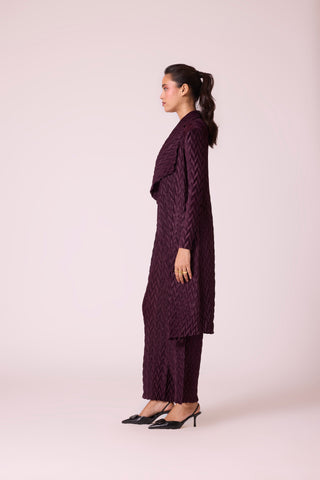 Carina Overlay Set - Dark Wine