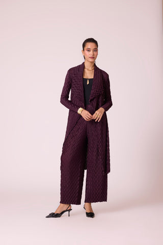 Carina Overlay Set - Dark Wine