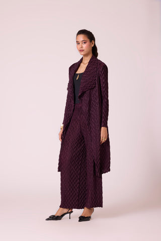 Carina Overlay Set - Dark Wine