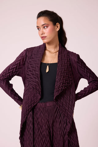 Carina Overlay Set - Dark Wine