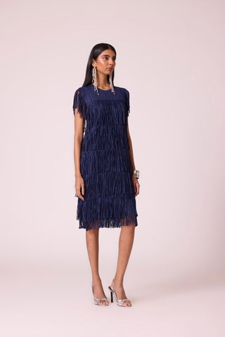 Gisa Dress - Navy
