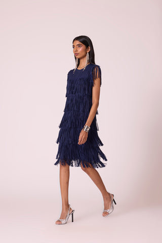 Gisa Dress - Navy
