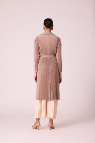 Morgan Fringe Jacket - Beige