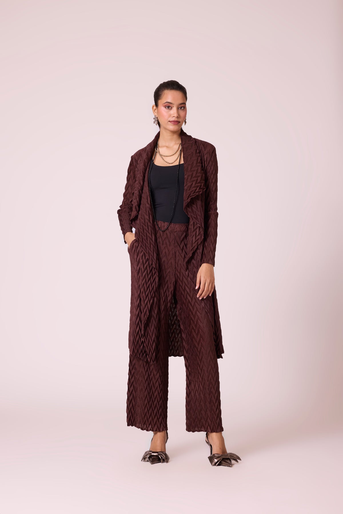 Carina Overlay Set - Espresso Brown