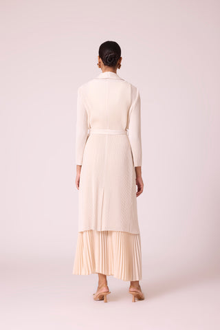 Morgan Fringe Jacket - Ivory