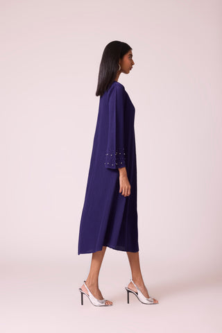 Theona Dress - Deep Purple