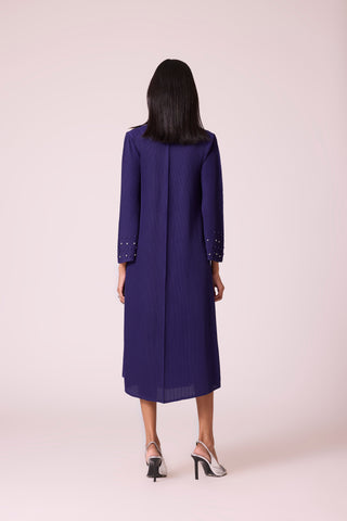 Theona Dress - Deep Purple