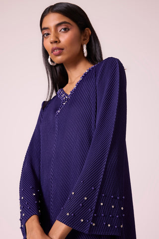 Theona Dress - Deep Purple