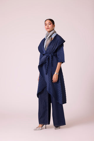 Octavia Overlay - Lapis Blue