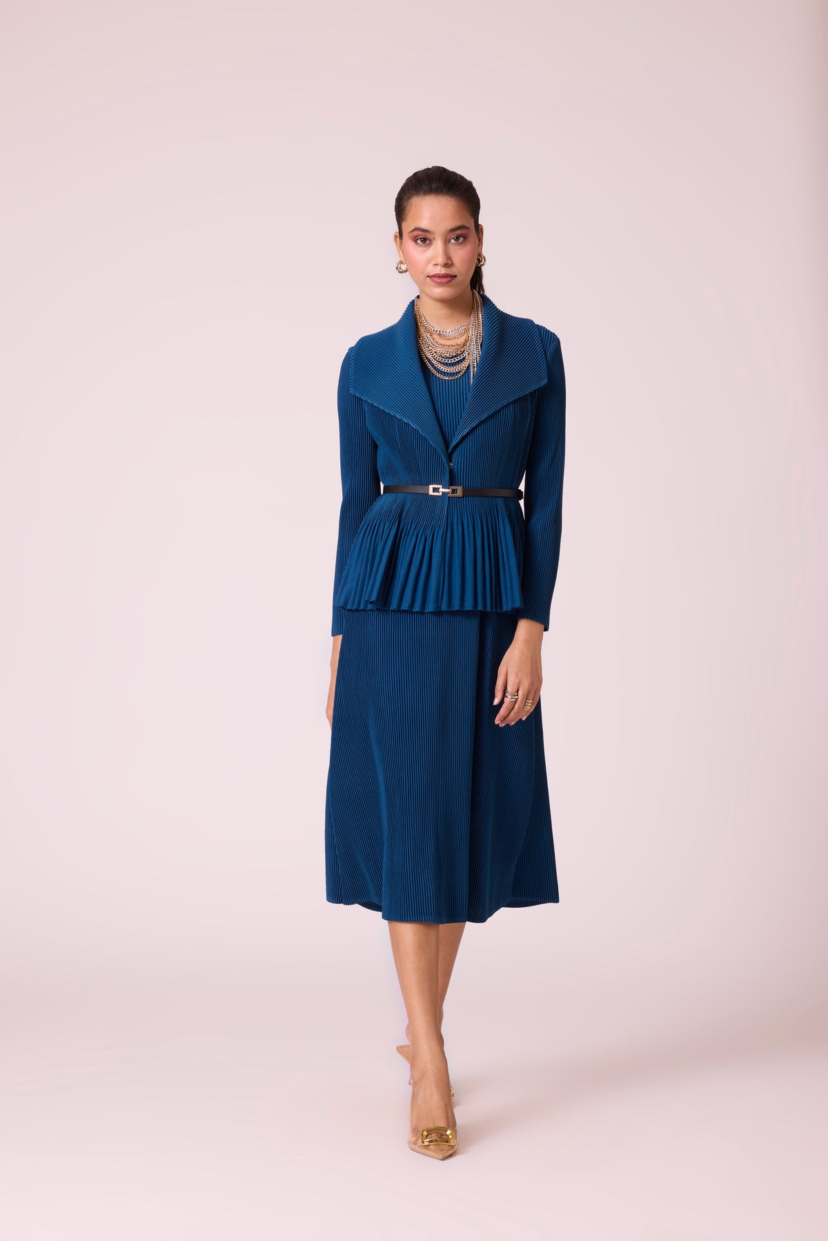 Emilia Dress - Deep Teal