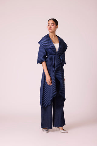 Octavia Overlay - Lapis Blue