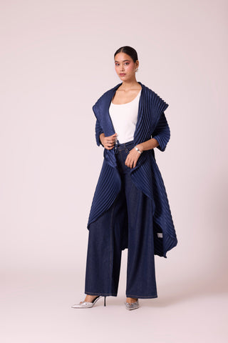 Octavia Overlay - Lapis Blue