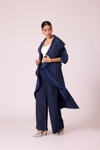 Octavia Overlay - Lapis Blue