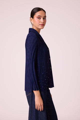 Augusta Top - Navy Blue
