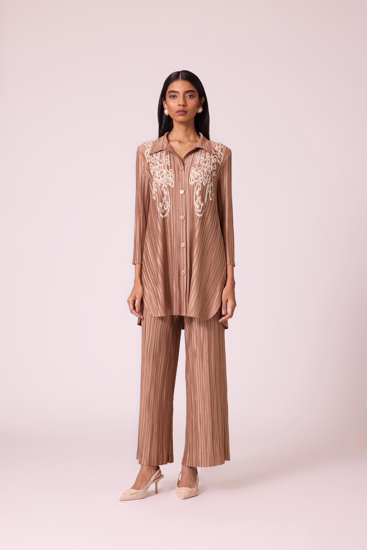 Agatha Tunic Set - Khaki