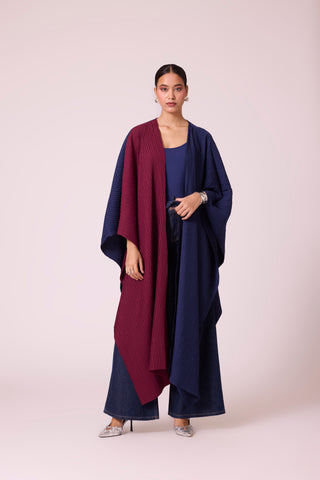 Kayla Overlay Set - Navy + Burgundy