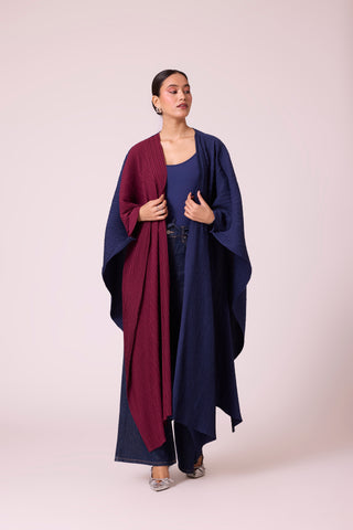 Kayla Overlay Set - Navy + Burgundy