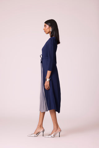 Marlene Dress - Navy