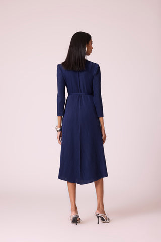 Marlene Dress - Navy