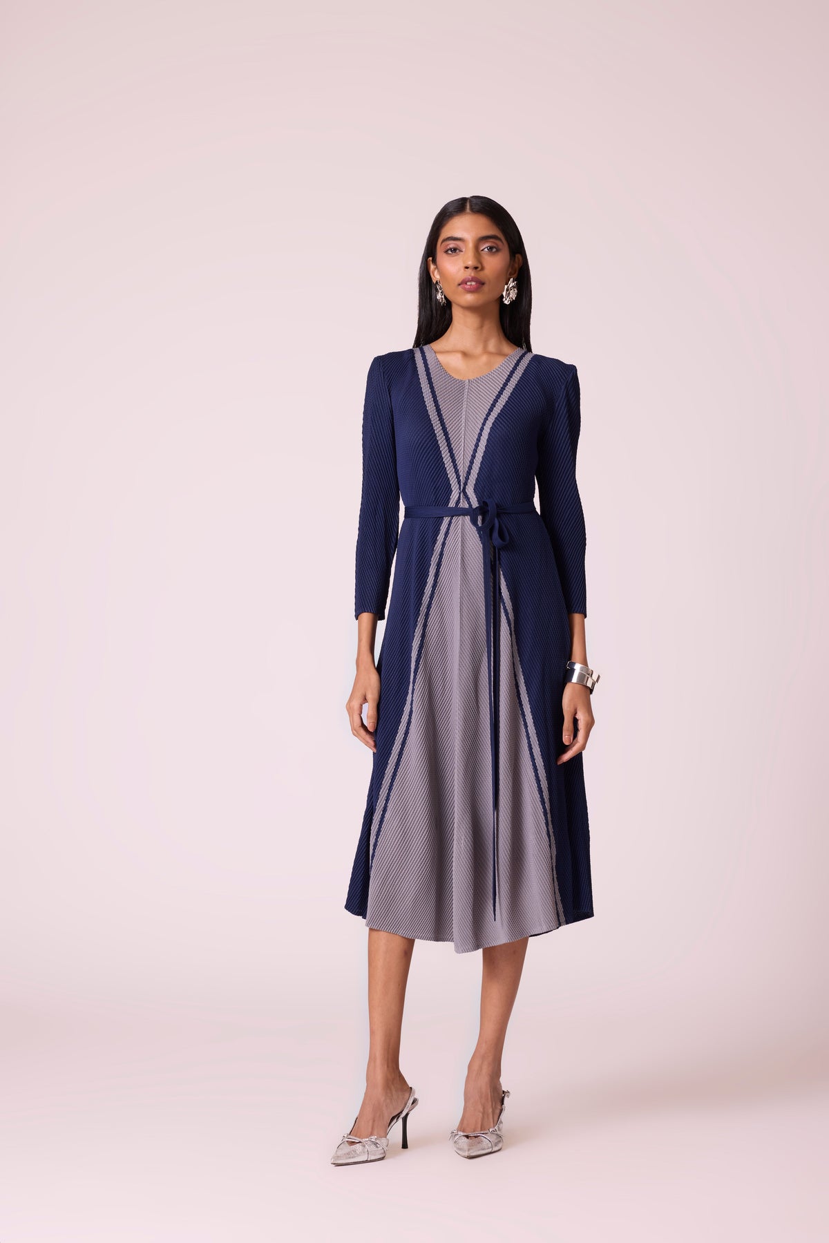 Marlene Dress - Navy