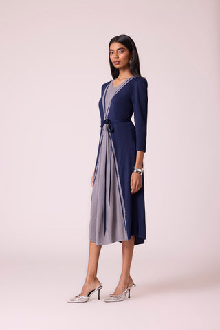 Marlene Dress - Navy