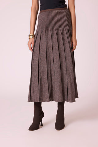 Sable Skirt - Dark Taupe