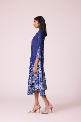 Camille Dress - Dark Blue