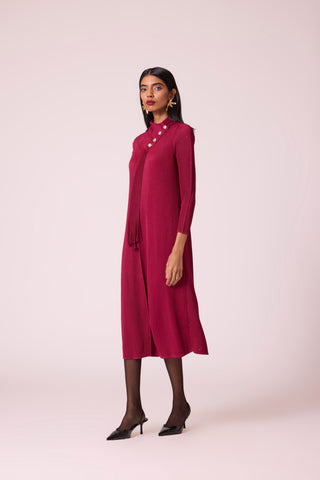 Avery Dress - Crimson Red