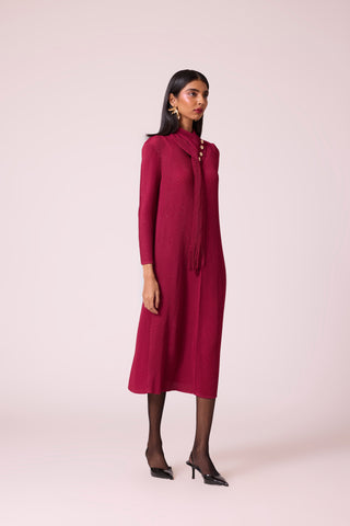 Avery Dress - Crimson Red