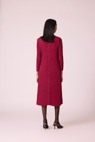 Avery Dress - Crimson Red