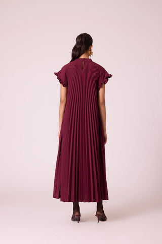 Celeste Dress - Burgundy