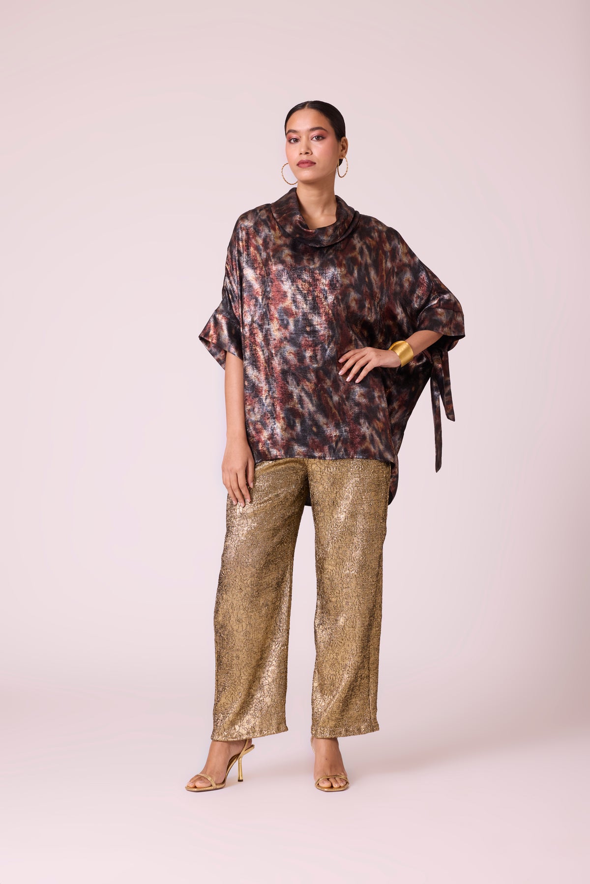 Jasmine Set - Metallic Black & Gold