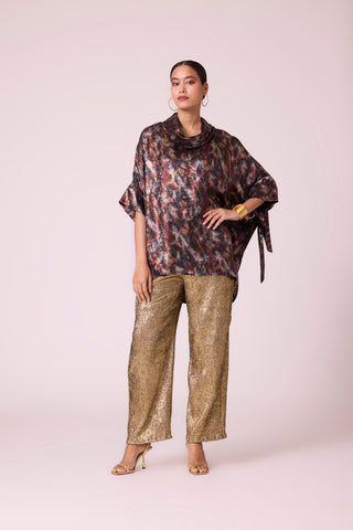 Jasmine Set - Metallic Black & Gold