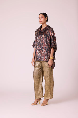 Jasmine Set - Metallic Black & Gold