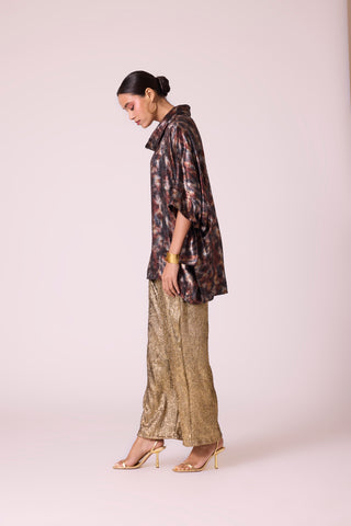 Jasmine Set - Metallic Black & Gold