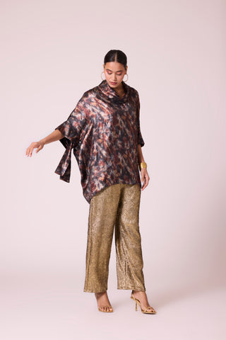 Jasmine Set - Metallic Black & Gold