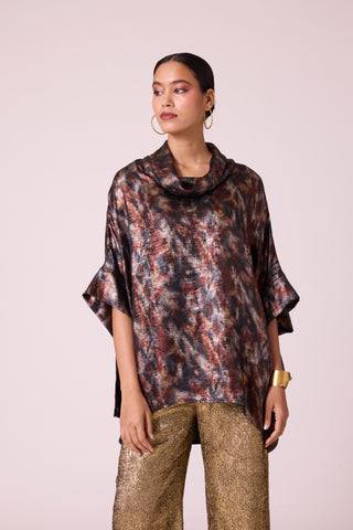 Jasmine Set - Metallic Black & Gold