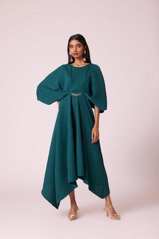 Lizzie Dress - Pine Green