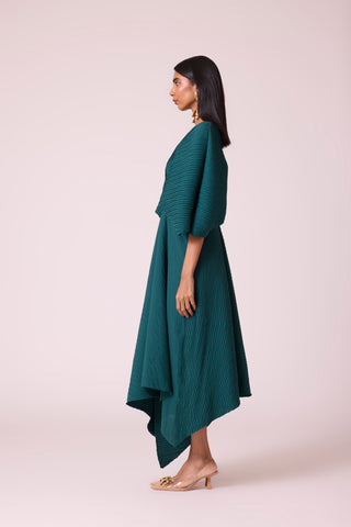 Lizzie Dress - Pine Green