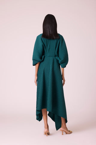 Lizzie Dress - Pine Green