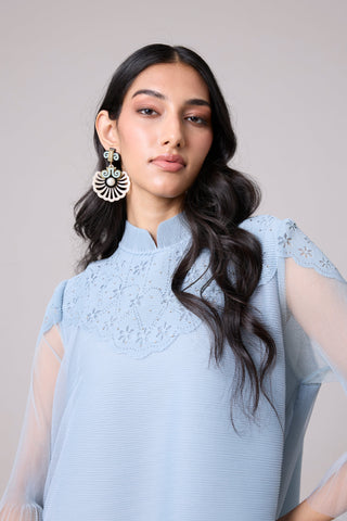 Alira Dress - Pale Blue