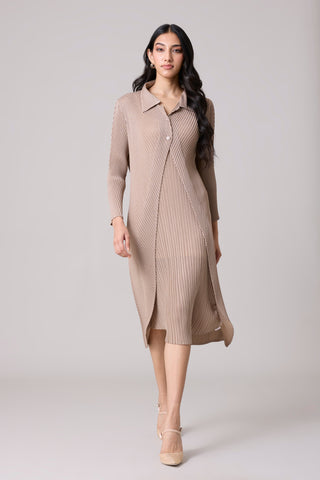 Valerie Dress - Beige