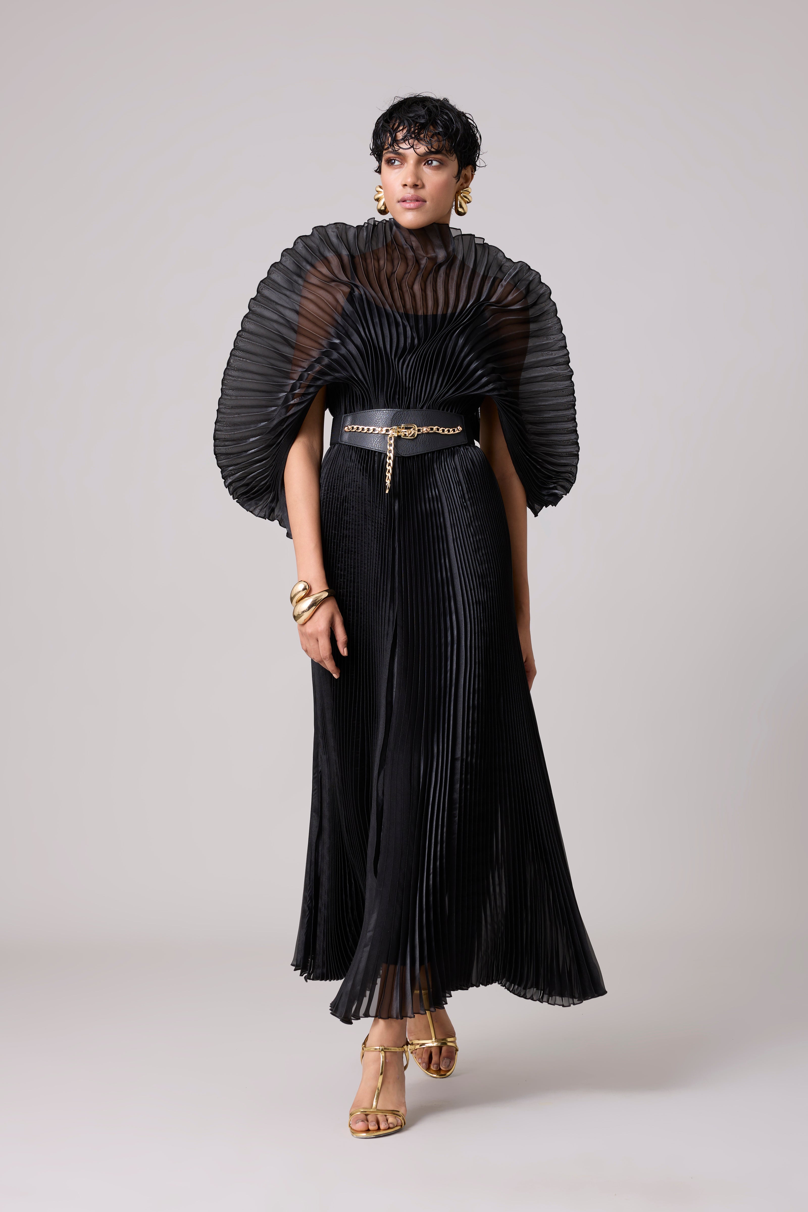 natalia maxi dress Erika Pea NATALIA TIERRED MAXI DRESS GERMAN STRIPE / M/L