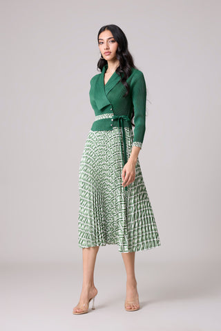 Sandra Dress - Green