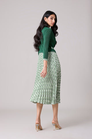 Sandra Dress - Green