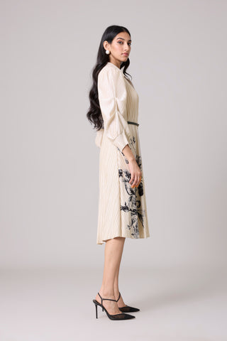 Skylar Shirt Dress - Ivory