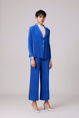 Antonia Blazer Set - Azure Blue