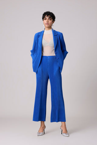 Antonia Blazer Set - Azure Blue