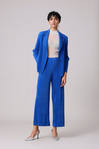 Antonia Blazer Set - Azure Blue