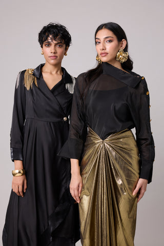 Antonia Set - Black & Gold